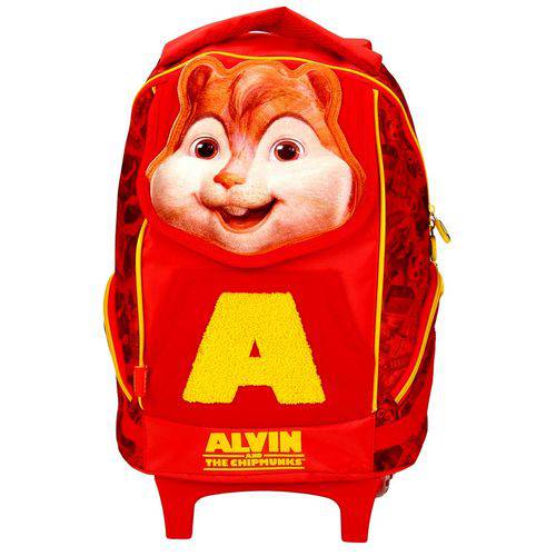 Assistência Técnica, SAC e Garantia do produto Mochila Escolar G Rodinhas Alvin e os Esquilos - Pcf Global