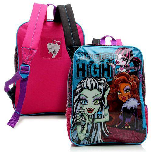 Assistência Técnica, SAC e Garantia do produto Mochila Escolar Infantil G Costas Monster High 16m - Sestini