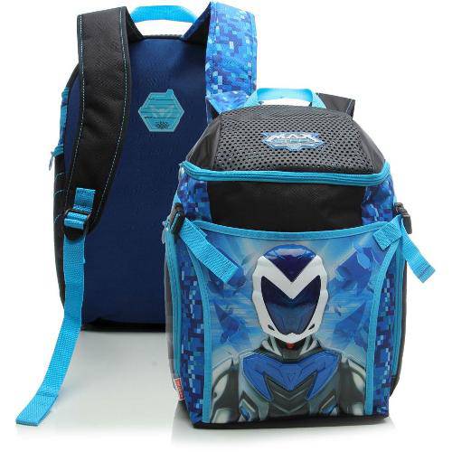 Assistência Técnica, SAC e Garantia do produto Mochila Escolar Max Steel 16Z Gg 2Bolsos Azul Sestini