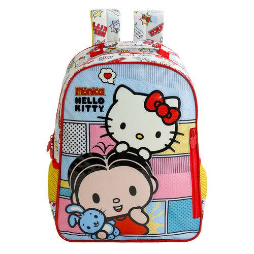 Assistência Técnica, SAC e Garantia do produto Mochila Escolar Tamanho 14 Xeryus Mônica e Hello Kitty BFF - 7913