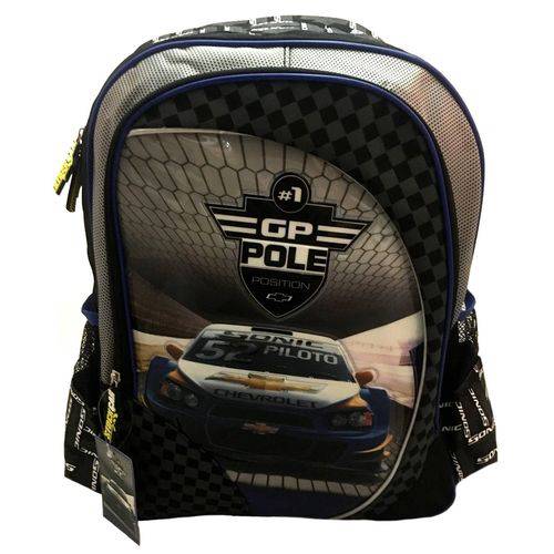 Assistência Técnica, SAC e Garantia do produto Mochila G Costas Carro Sonic Gm Stock Car Azul - Luxcel