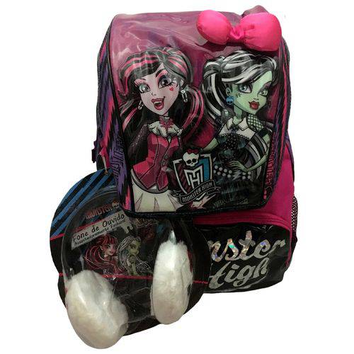 Assistência Técnica, SAC e Garantia do produto Mochila G Costas Monster High 17Z com Fone de Ouvido Sestini