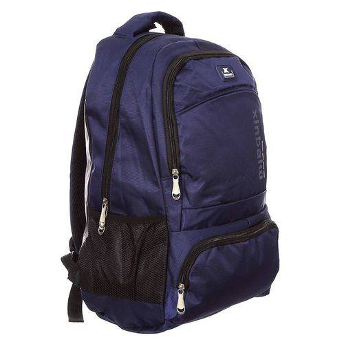 Assistência Técnica, SAC e Garantia do produto Mochila Impermeável Azul Marinho Escuro Masculina e Feminina Material Resistente