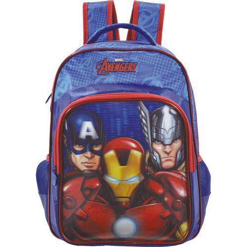 Assistência Técnica, SAC e Garantia do produto Mochila Infantil 16" Avengers Ultimate 6292 Azul