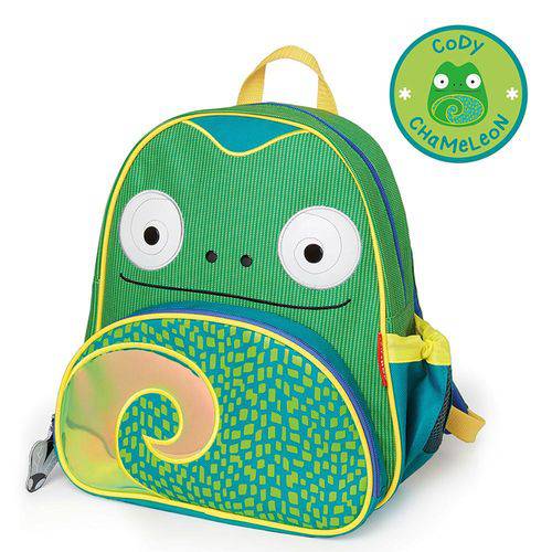 Assistência Técnica, SAC e Garantia do produto Mochila Infantil Skip Hop Camaleão Verde Zoo 3+ - B-16-023