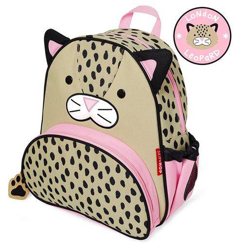 Assistência Técnica, SAC e Garantia do produto Mochila Infantil Skip Hop Leopardo Zoo Bege 3+ - B-16-027