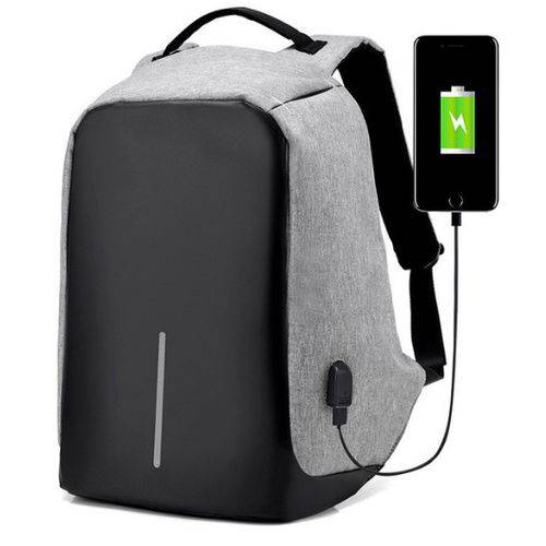 Assistência Técnica, SAC e Garantia do produto Mochila Laptop Viagem Casual Impermeável - Zipper Anti-furto