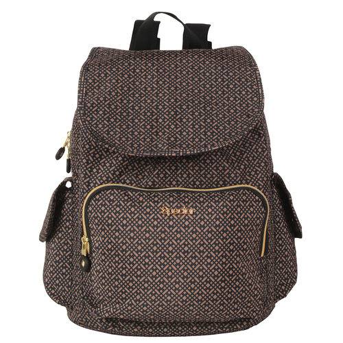 Assistência Técnica, SAC e Garantia do produto Mochila Marquesa Feminina Marquesa Estampada Spector Preta