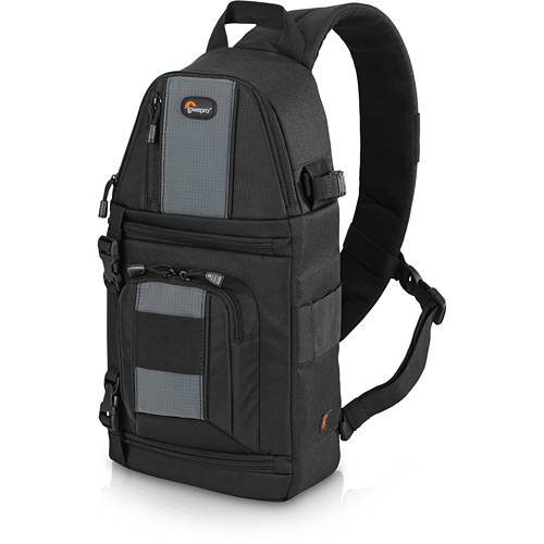 Assistência Técnica, SAC e Garantia do produto Mochila P/ Câmera Profissional - SLINGSHOT 102 AW - Preta/Cinza - Lowepro