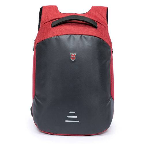 Assistência Técnica, SAC e Garantia do produto Mochila para Notebook Antifurto Saída para Cabo USB e Fone Swissport Vermelho