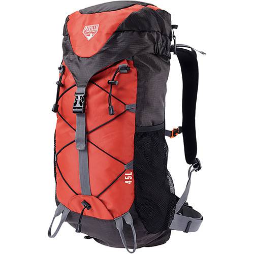 Assistência Técnica, SAC e Garantia do produto Mochila Profissional Pavillo Quari Vermelho e Preto 45 Litros