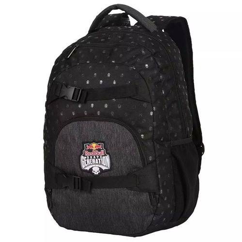 Assistência Técnica, SAC e Garantia do produto Mochila Red Bull Skate Generation Skull Bott Black Rba4043(198240)