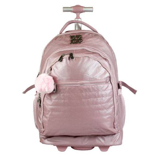 Assistência Técnica, SAC e Garantia do produto Mochila Rodinhas Rebecca Bonbon Metalizada Notebook Rb9272