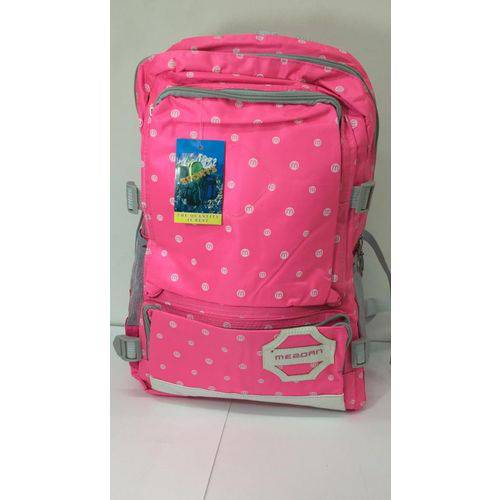 Assistência Técnica, SAC e Garantia do produto Mochila Rosa com Branco/cinza