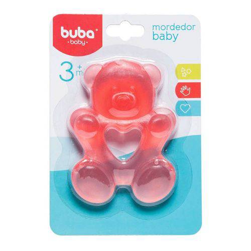 Assistência Técnica, SAC e Garantia do produto Mordedor para Bebê Buba Gelado com Água Ursinho Rosa