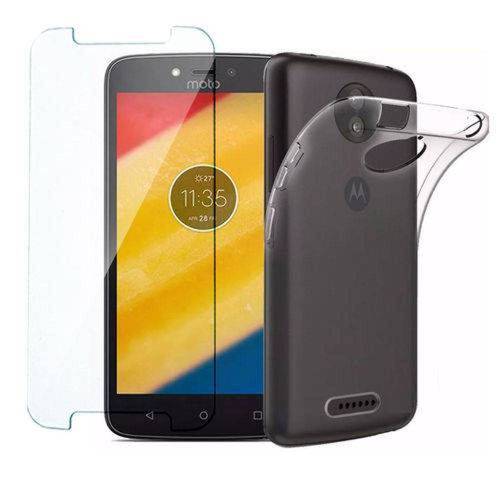 Assistência Técnica, SAC e Garantia do produto Motorola Moto C 16GB 4G + Película de Vidro + Capa de Silicone Dual Sim Tela 5 - Preto