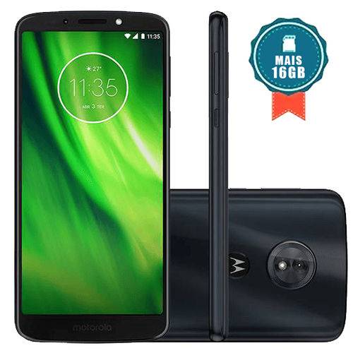 Assistência Técnica, SAC e Garantia do produto Motorola Moto G6 Play 32GB 5.7" Octa-Core Câmera 13MP Índigo + Cartão SD 16GB