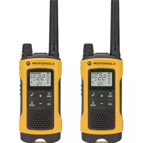 Assistência Técnica, SAC e Garantia do produto Motorola Radio Comunicador Walk Talk Motorola T400MC 22 Canais ImpermeÃ¡vel- Amarelo