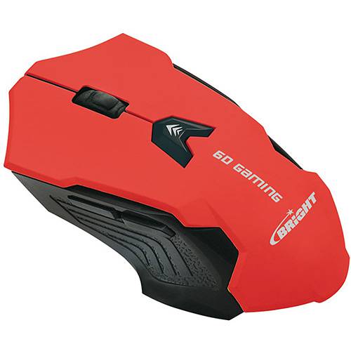 Assistência Técnica, SAC e Garantia do produto Mouse Gamer 461 2400 DPI Vermelho - Bright