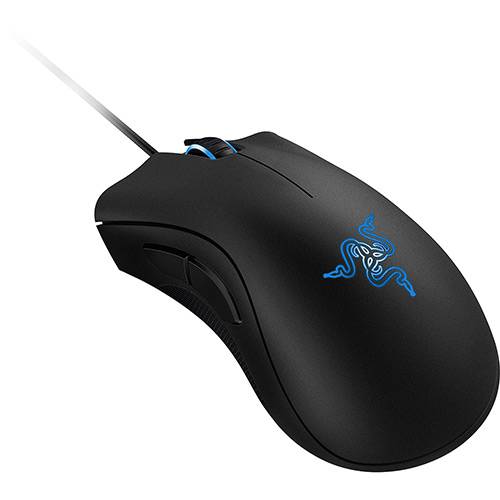 Assistência Técnica, SAC e Garantia do produto Mouse Gamer Deathadder 2013 6400 DPI PC - Linha Blue Exclusiva - Razer