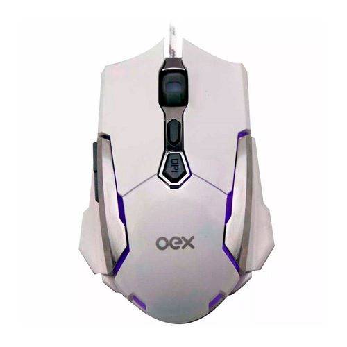 Assistência Técnica, SAC e Garantia do produto Mouse Gamer Macro 4000dpi Branco Usb Led - Robotic Ms308 Oex