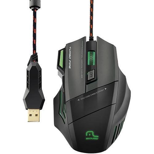 Assistência Técnica, SAC e Garantia do produto Mouse Gamer Multilaser Warrior 3200 DPI com 7 Botões - PC