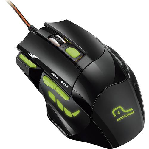 Assistência Técnica, SAC e Garantia do produto Mouse Gamer Óptico Multilaser 2400 DPI - PC