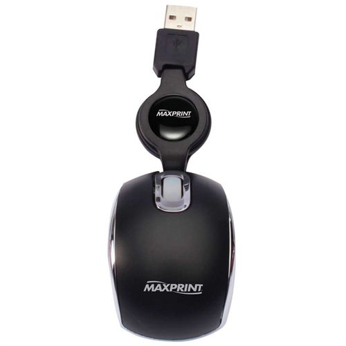 Assistência Técnica, SAC e Garantia do produto Mouse Óptico 800dpi 606200 Preto MAXPRINT