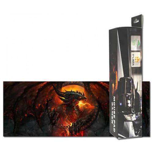 Assistência Técnica, SAC e Garantia do produto Mouse Pad Gamer Exbom Extra Grande 80cmx30cmx3mm Dragão