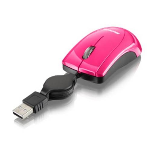 Assistência Técnica, SAC e Garantia do produto Mouse Retratil Mini Piano Pink Usb -Mo161