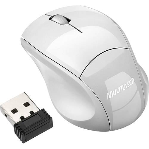 Assistência Técnica, SAC e Garantia do produto Mouse Sem Fio Multilaser 2.4 Ghz Mini Fit Ice Piano Nano USB