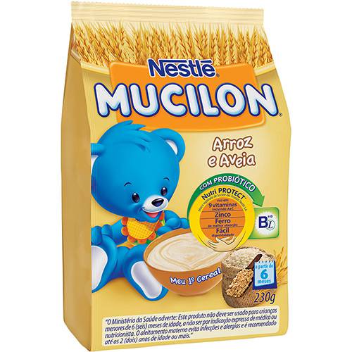 Assistência Técnica, SAC e Garantia do produto Mucilon Arroz e Aveia 230g - Nestlé