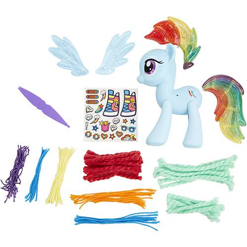 Assistência Técnica, SAC e Garantia do produto My Little Pony Design Kit Rainbow Dash - Hasbro