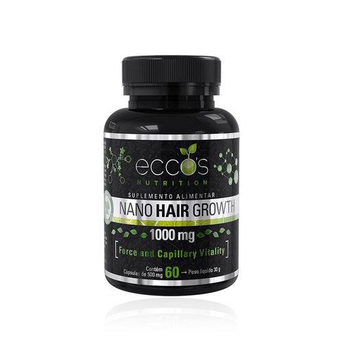 Assistência Técnica, SAC e Garantia do produto Nano Hair Growth Suplemento Alimentar 60 Caps 30g - Eccos Nutrition Crescimento Barba Anti Queda Calvície