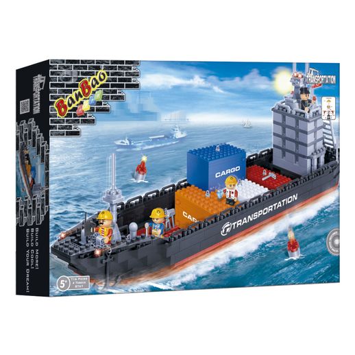 Assistência Técnica, SAC e Garantia do produto Navio Container 716 Peças - Banbao
