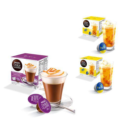 Assistência Técnica, SAC e Garantia do produto Nescafé Dolce Gusto Kit com 03 Caixas Total 48 Cápsulas Mix