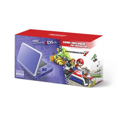 Assistência Técnica, SAC e Garantia do produto New Nintendo 2ds Xl - Roxo e Prata + Mario Kart 7