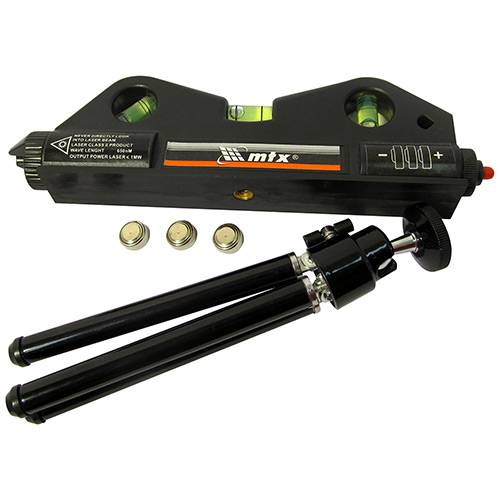 Assistência Técnica, SAC e Garantia do produto Nível a Laser, 170m com Tripé 150mm, 3 Bolhas - MTX