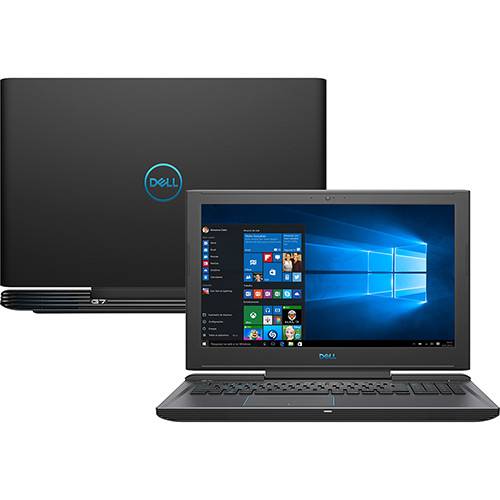 Assistência Técnica, SAC e Garantia do produto Notebook Dell Gaming G7 7588-A40P Intel Core 8º I7 16GB (GeForce GTX 1060 6GB) 1TB 256GB SSD Tela Full HD 15,6" Windows 10 - Preto