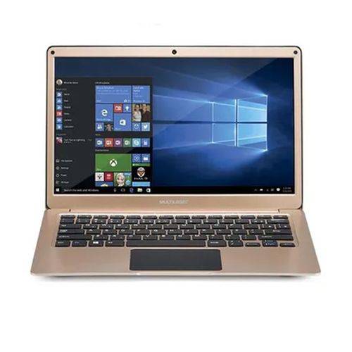 Assistência Técnica, SAC e Garantia do produto Notebook Multilaser 13.3 Pol 4GB 64GB Windows 10 Dual Core Dourado PC223