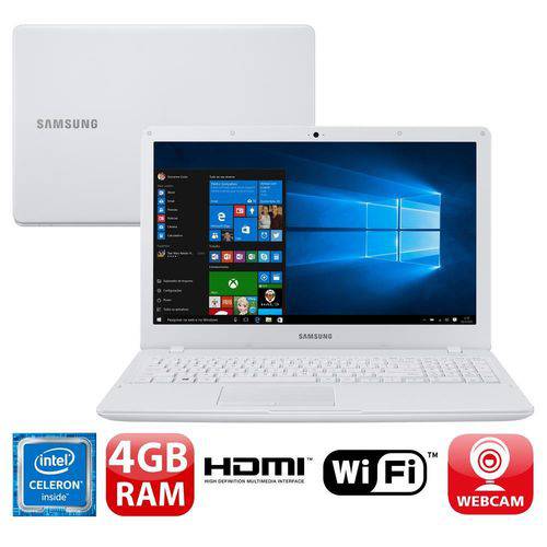 Assistência Técnica, SAC e Garantia do produto Notebook Samsung Essentials E21 NP300E5M-KFBBR, Dual Core, 4GB, 500GB, Full HD 15.6”, Windows 1