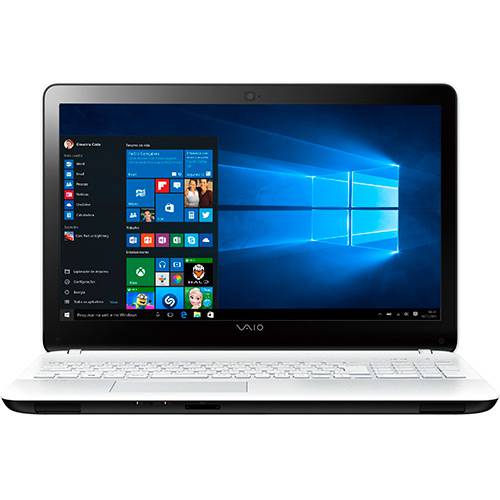 Assistência Técnica, SAC e Garantia do produto Notebook Vaio Fit 15F VJF153B0211W Intel Core I5 4GB 1TB Tela LED 15,6" Windows 10 - Branco