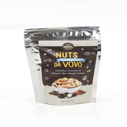 Assistência Técnica, SAC e Garantia do produto Nuts Saudável da Vovó - Chocolate Meio Amargo com Cacau