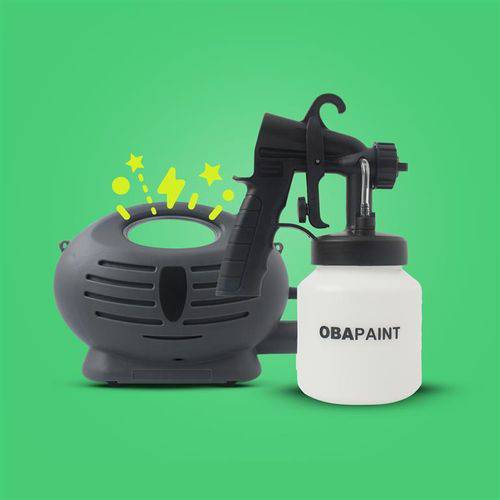 Assistência Técnica, SAC e Garantia do produto ObaPaint Pulverizadora Portátil 650W 127v 800ml Obabox