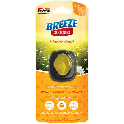 Assistência Técnica, SAC e Garantia do produto Odorizante Breeze Proauto Sensations Misto Fragrancia Wonderland