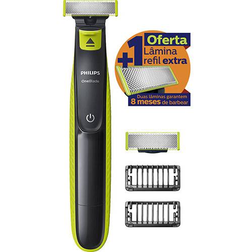 Assistência Técnica, SAC e Garantia do produto Oneblade QP2522/10 com 2 Pentes e Lâmina Extra - Philips