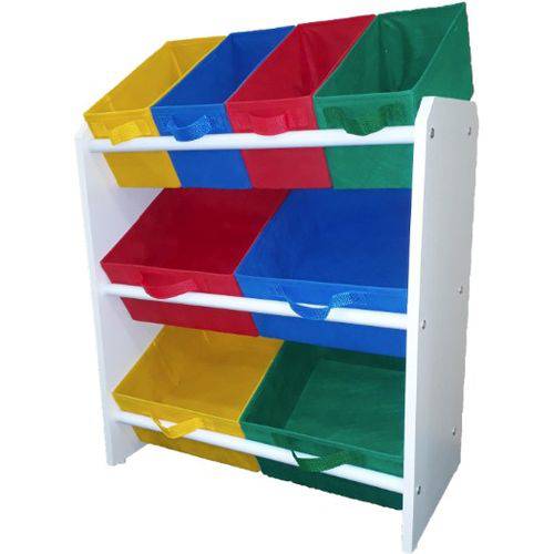 Assistência Técnica, SAC e Garantia do produto Organizador de Brinquedo Organibox Médio Multicolor