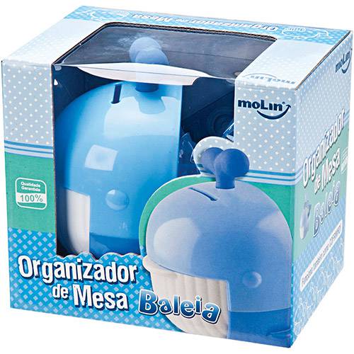 Assistência Técnica, SAC e Garantia do produto Organizador de Mesa Infantil Molin C/ Acessórios Azul