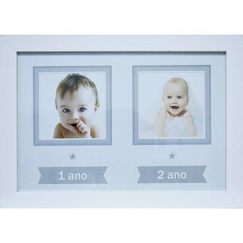 Assistência Técnica, SAC e Garantia do produto Painel de Fotos Baby Decor para 2 Fotos 20x30cm - Kapos