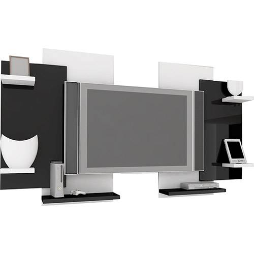 Assistência Técnica, SAC e Garantia do produto Painel para TV Até 52" Modern com Suporte - Branco/Preto - Multivisão